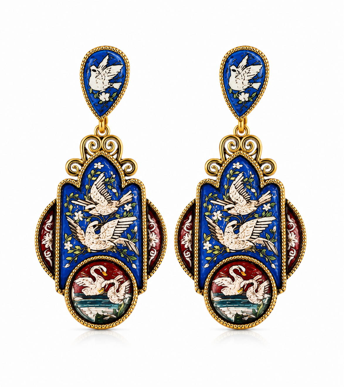 Doves of Shirvan Earrings