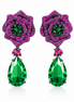 Emerald Bloom Earrings