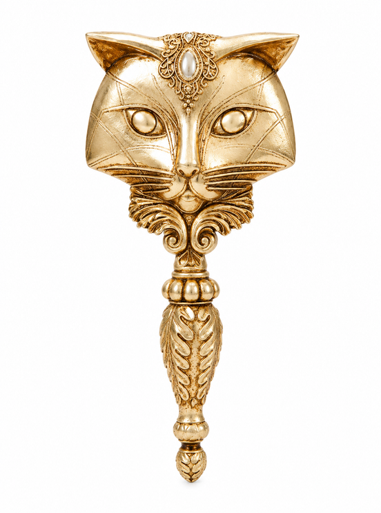 Luna Gold Mirror