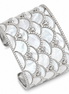 Mosaic Crystal Cuff Bracelet