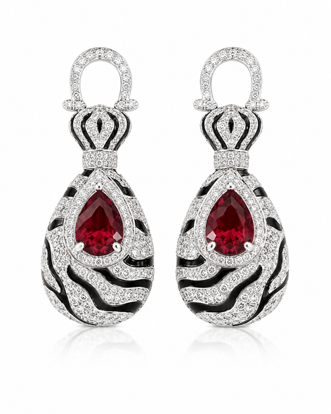 Zebra Enchante Earrings
