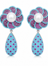 Turquoise Dream Pearl Earrings