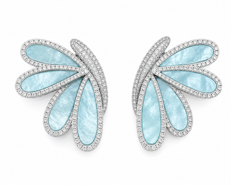 Frosted Wings Earrings