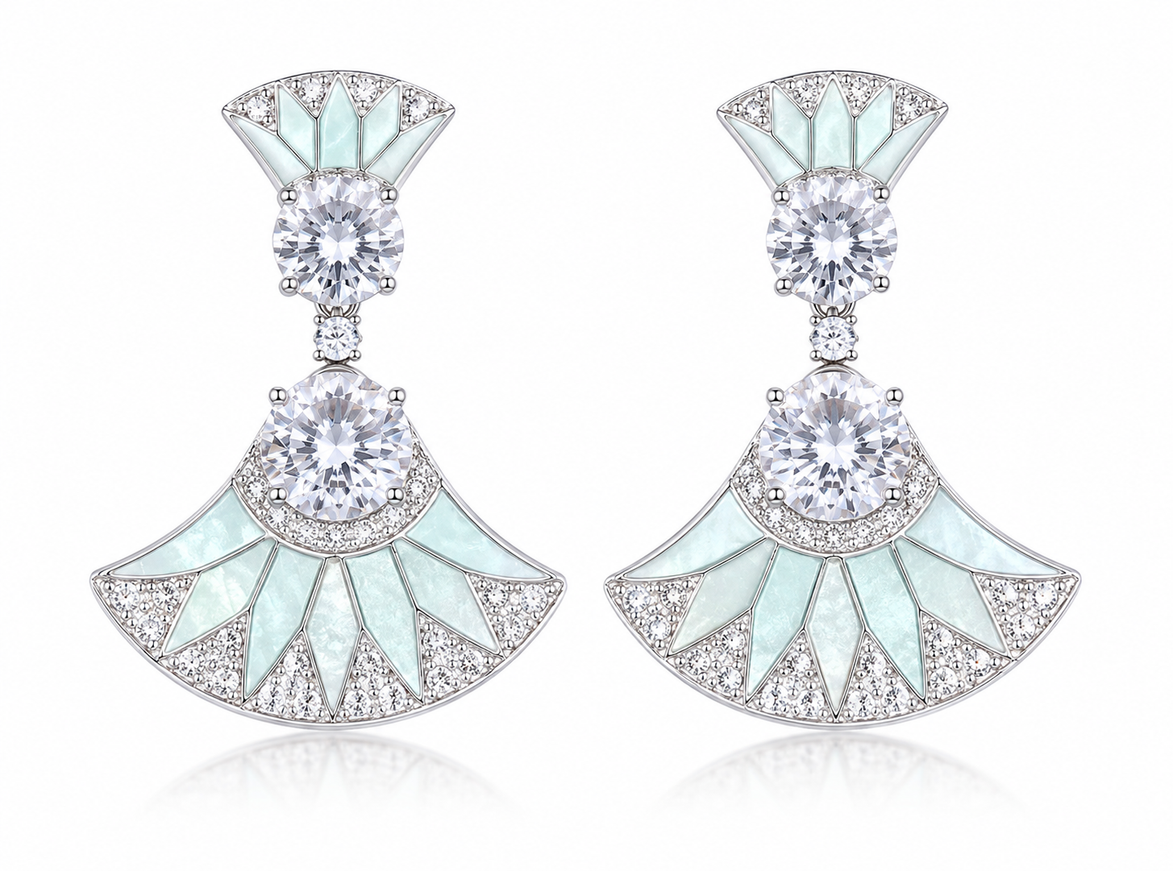Arctic Bloom Earrings