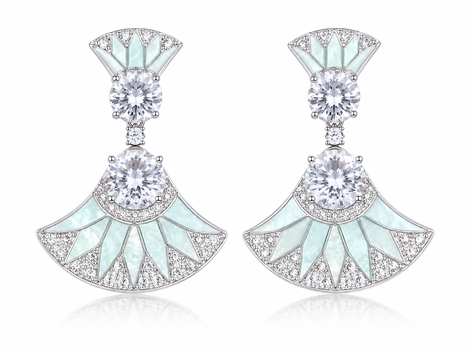 Arctic Bloom Earrings