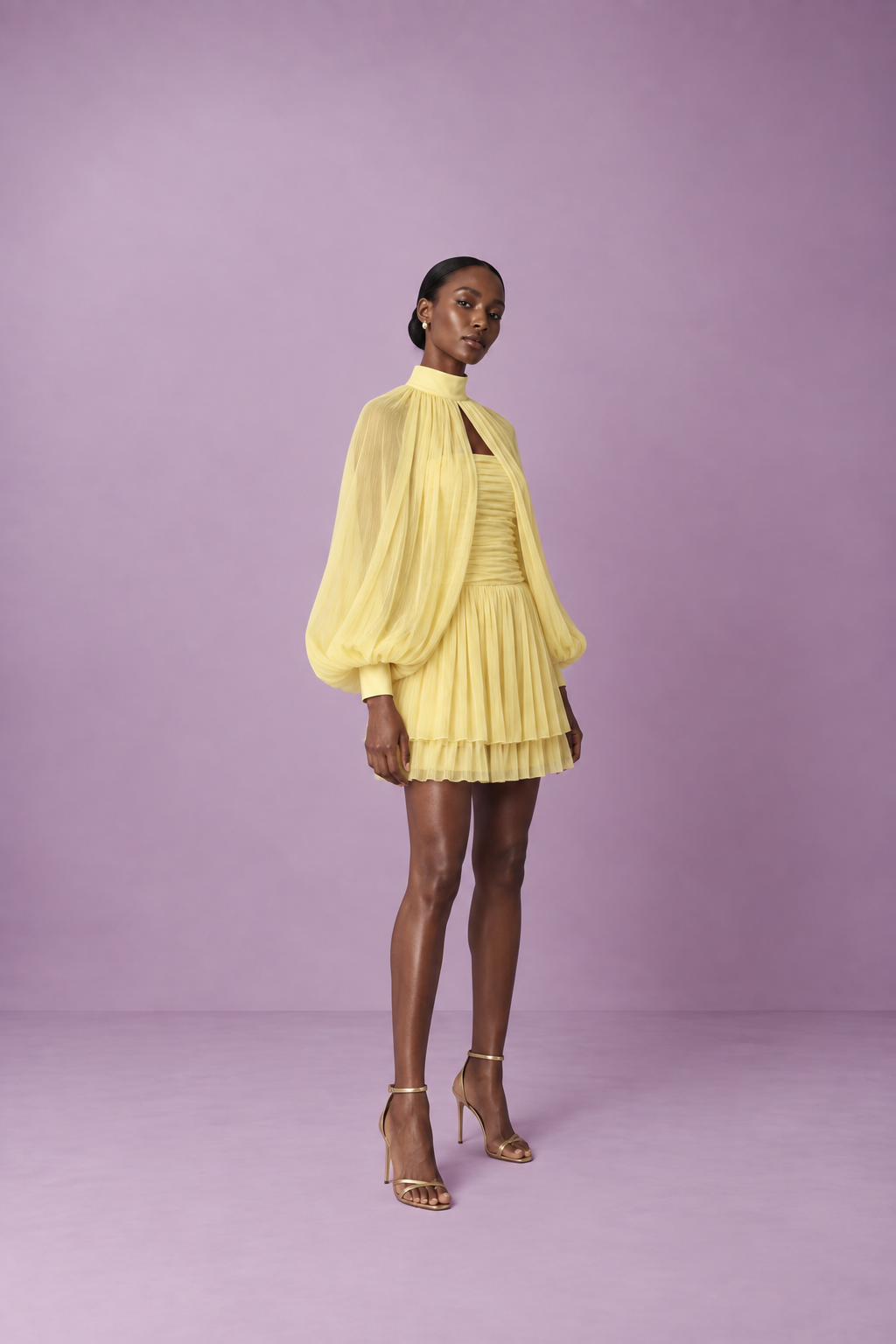 Lemon Cloud Dress