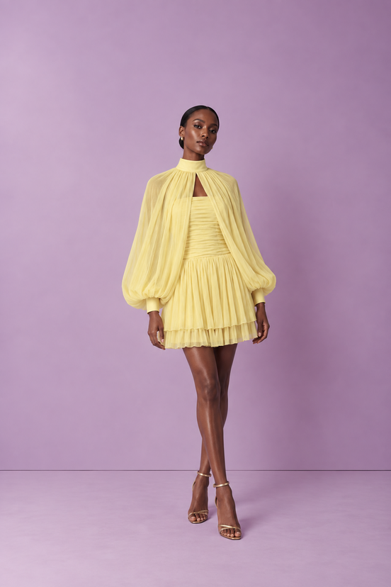 Lemon Cloud Dress