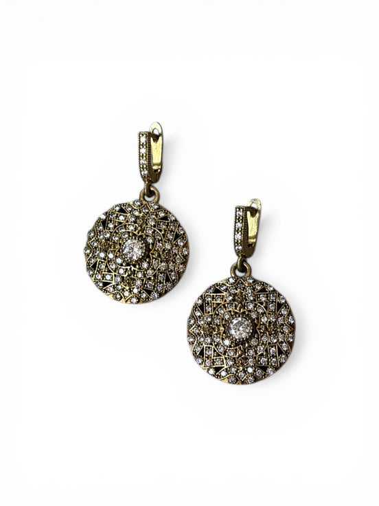 Medallion Earrings