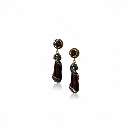 Midnight Ember Earrings