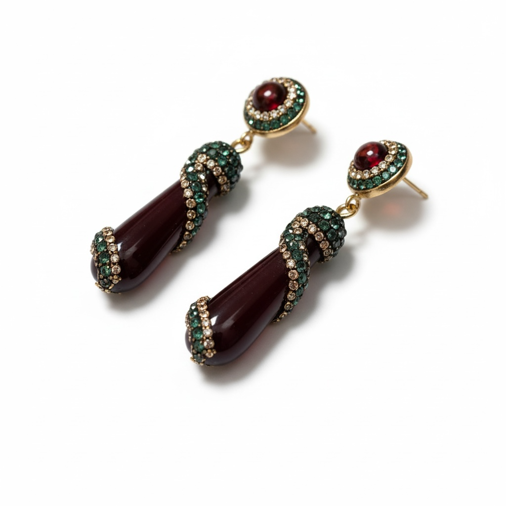Midnight Ember Earrings