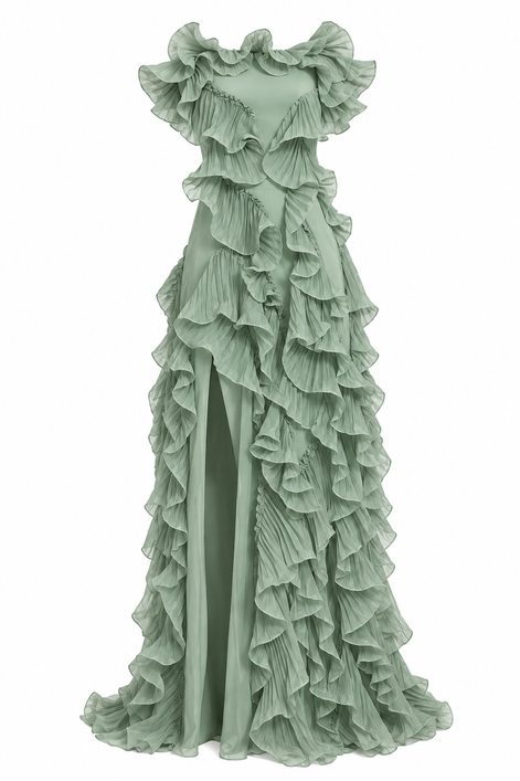 Giselle Ruffle Dress
