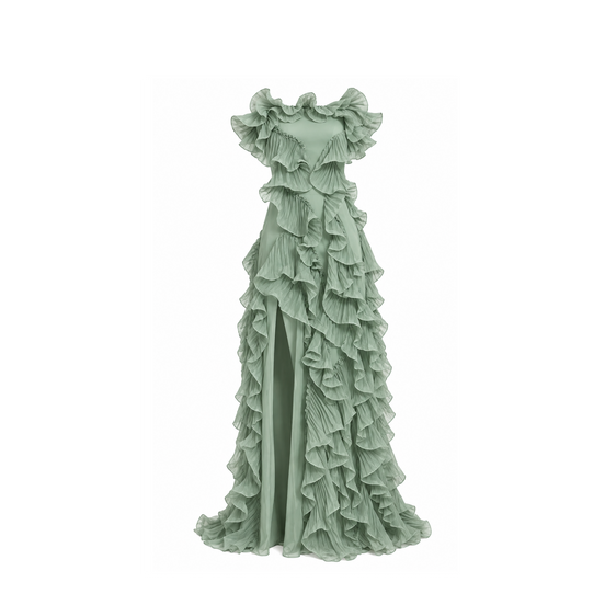 Giselle Ruffle Dress