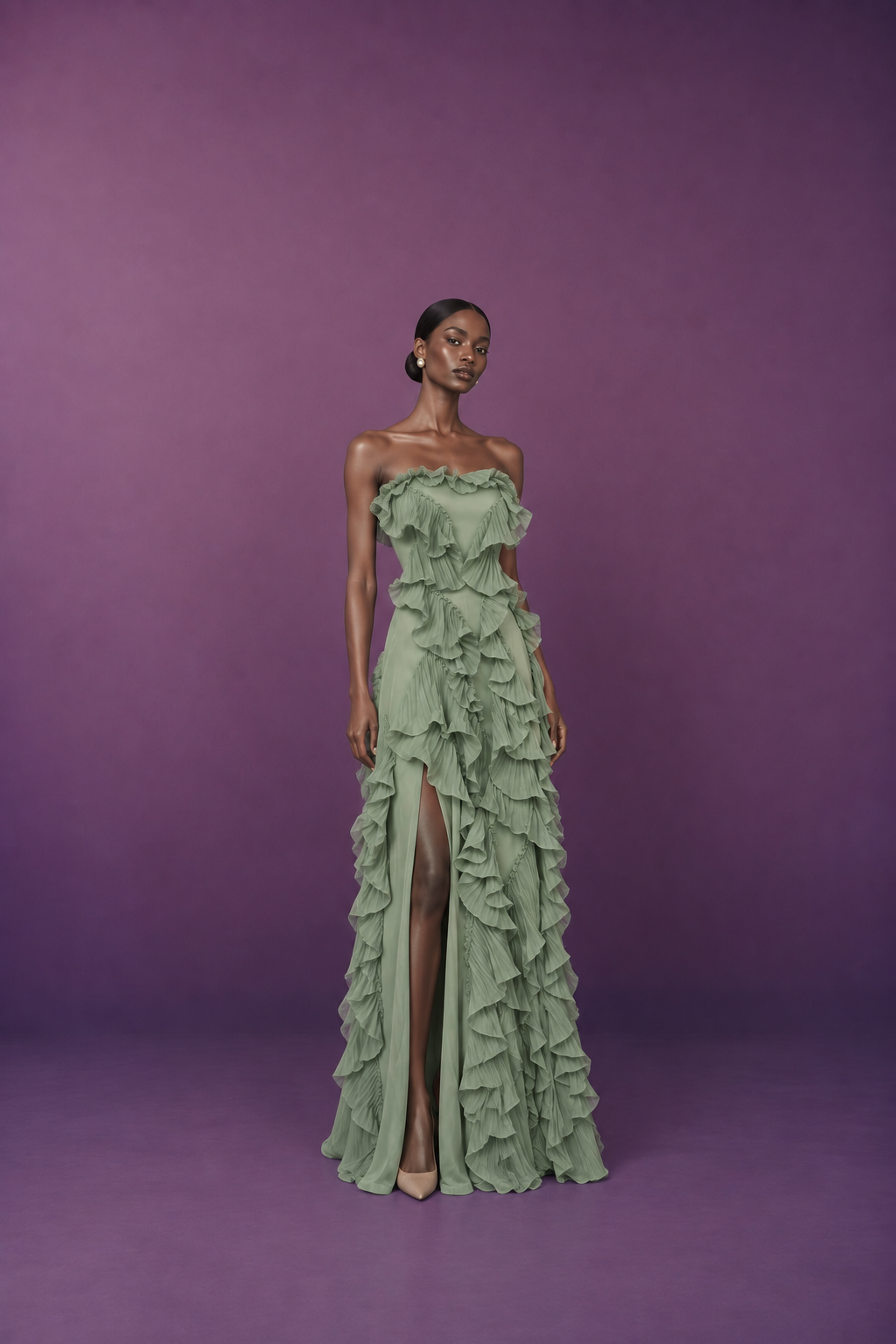 Giselle Ruffle Dress