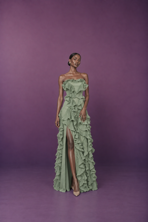 Giselle Ruffle Dress