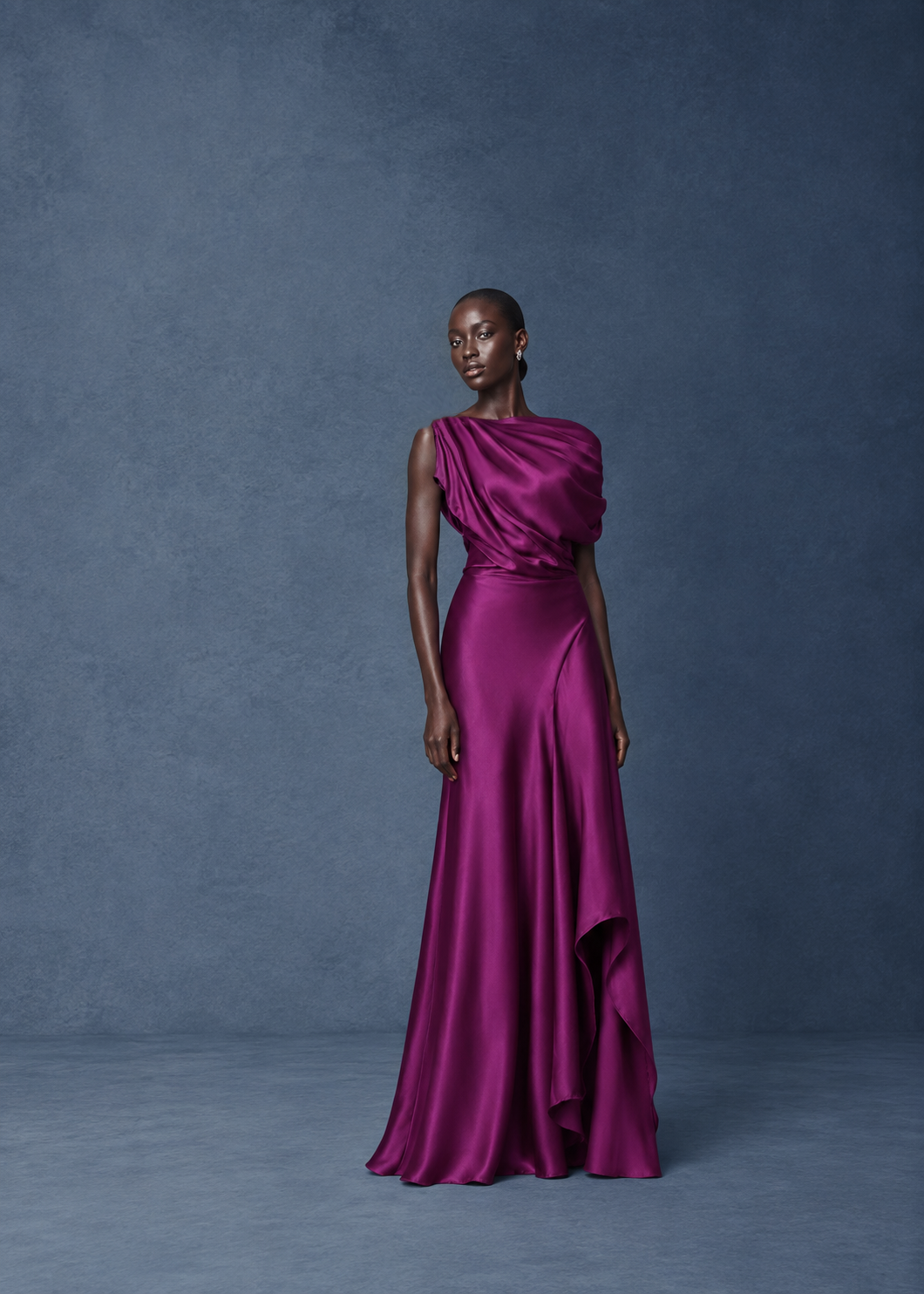 Magenta Lux Dress
