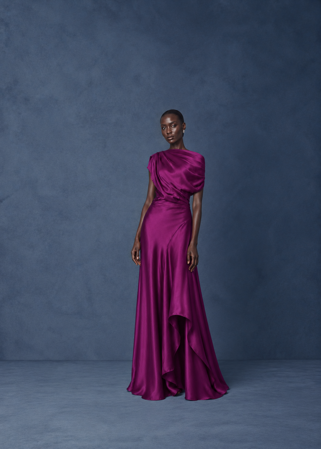 Magenta Lux Dress