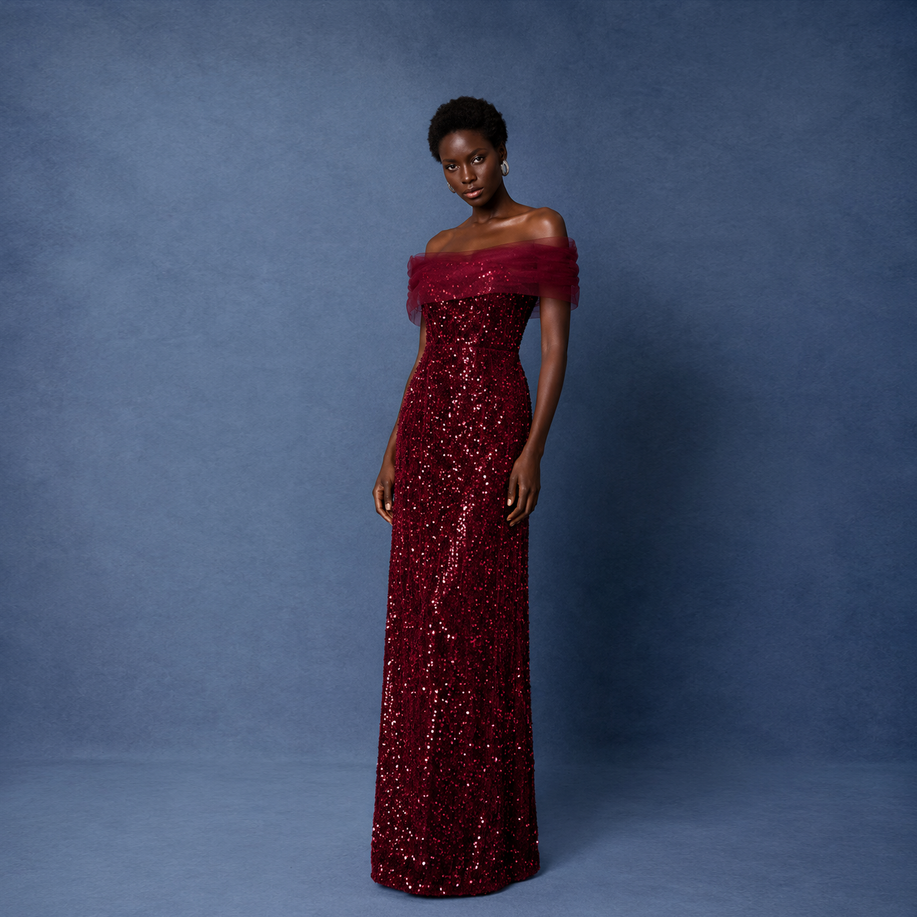 Carmen Sequin Dress