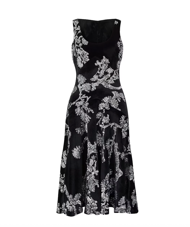 Ellie Velvet Sparkle Dress