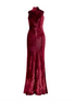 Cherry Velvet dress