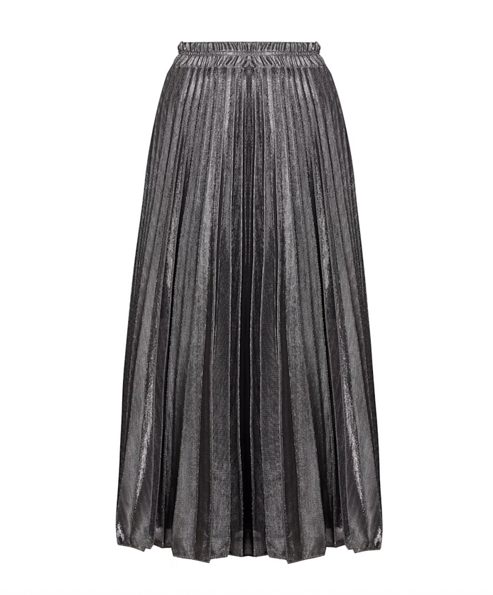 Metallic Silver skirt