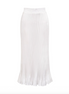White Pleated Skirt