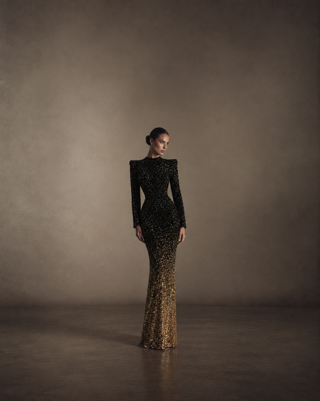 Golden Eclipse Dress