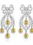 Citrine Chandelier Earrings