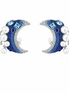 Celeste Crescent Earrings