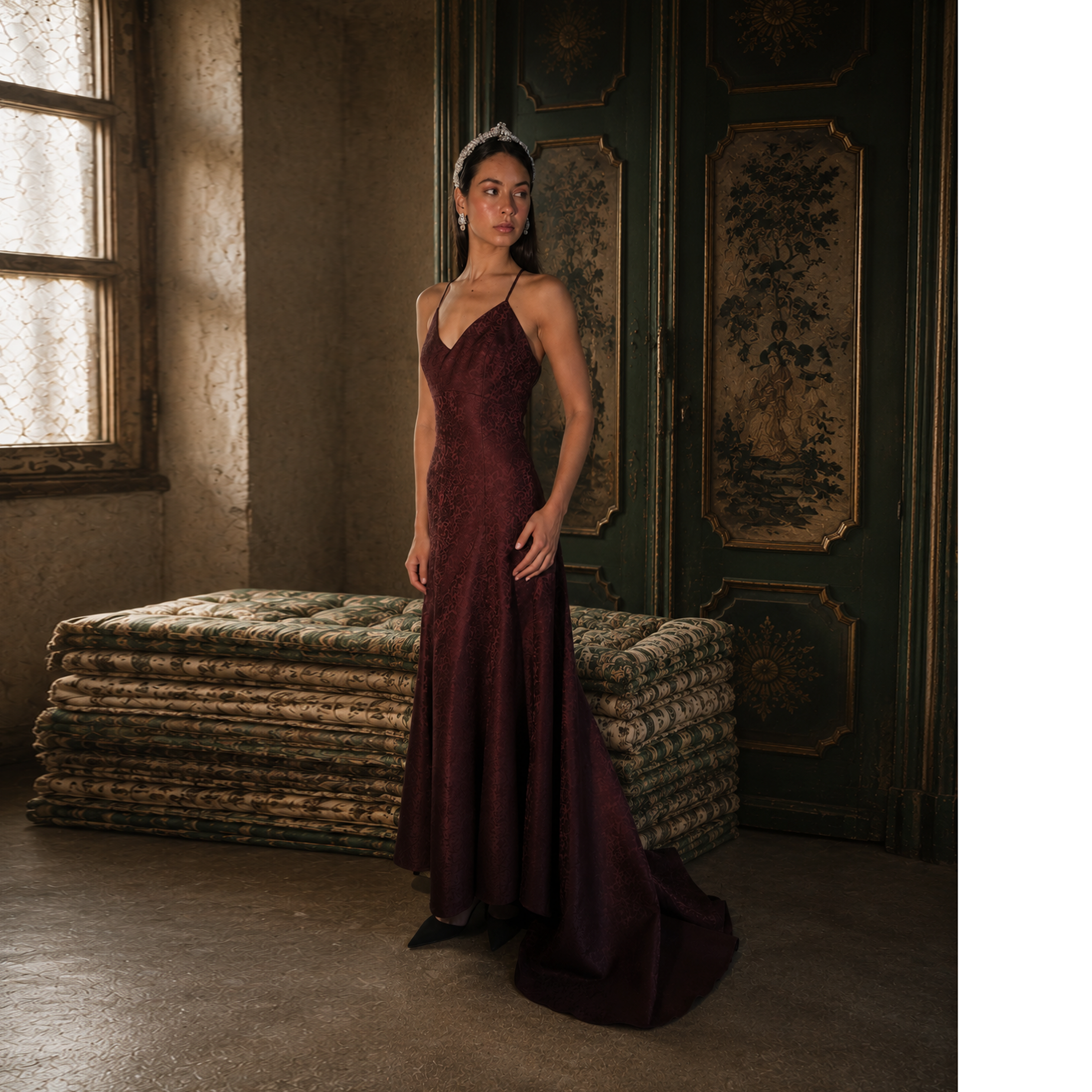 Bordeaux Gown