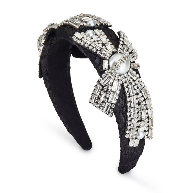 Duchess Black Headband