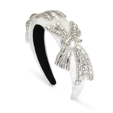 Duchess White Headband