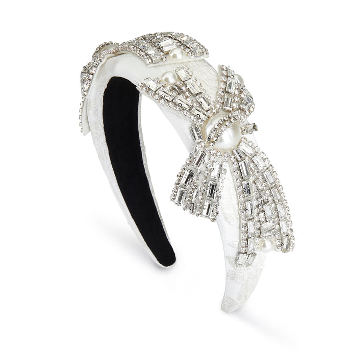 Duchess White Headband