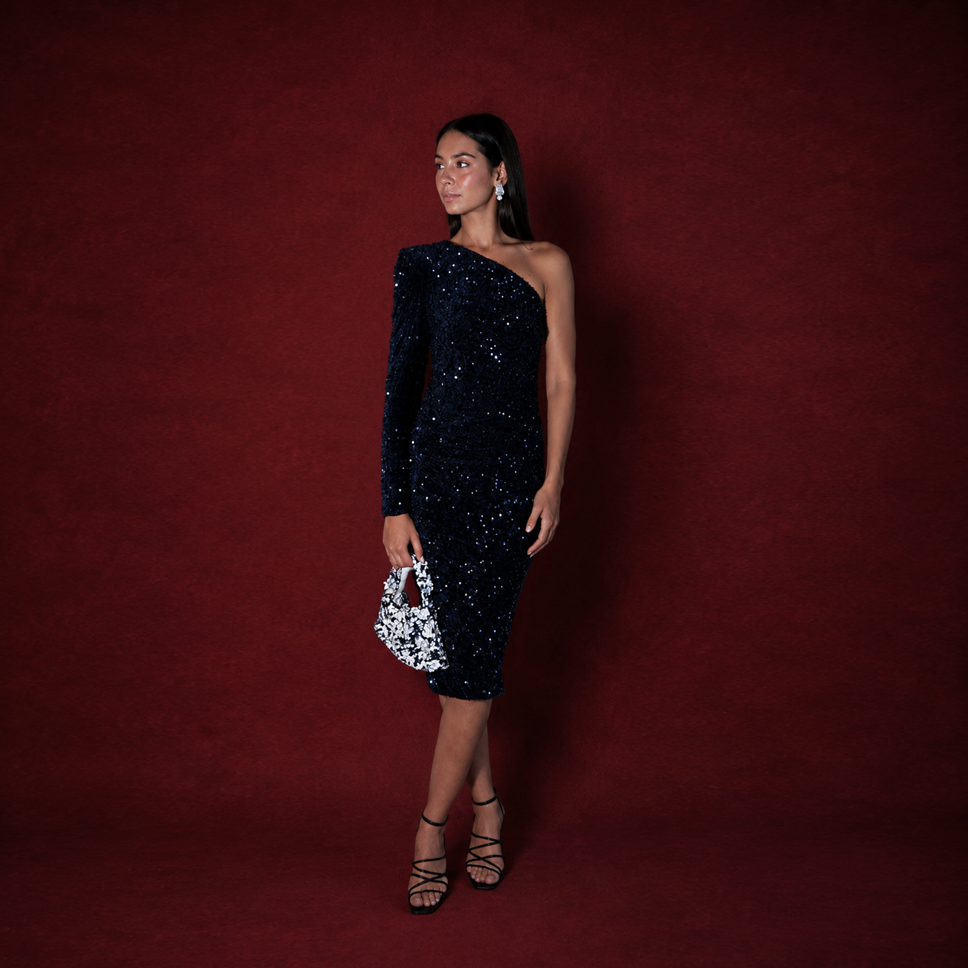 Midnight Sky Sequin Dress
