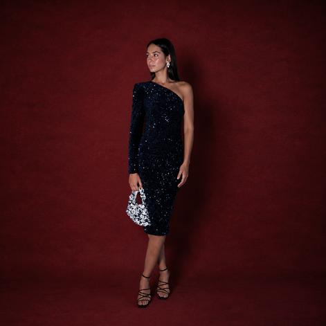 Midnight Sky Sequin Dress